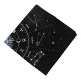 Max Divination Tarot Table Cloth Starry Sky Constellation Soft Tapestry 19.29in