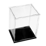 Max Medium Clear Acrylic Display Box Case Dustproof Protection Toy Decor