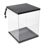 Max Clear Acrylic Plastic Display Box Case Dustproof Protection with Lights LED