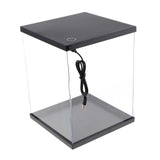 Max Clear Acrylic Plastic Display Box Case Dustproof Protection with Lights USB