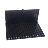 Max 1pc Plastic Pieces Shelves Tool Rack for Gundam Model Making Black 20x20cm