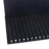 Max 1pc Plastic Pieces Shelves Tool Rack for Gundam Model Making Black 20x20cm