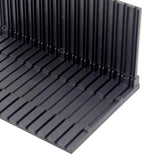 Max 1pc Plastic Pieces Shelves Placement Rack for Gundam Making Black 29x19cm