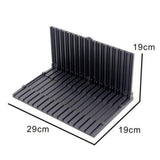 Max 1pc Plastic Pieces Shelves Placement Rack for Gundam Making Black 29x19cm