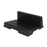Max Plastic Pieces Shelves Placement Rack for Gundam Accessory Black 27x20.5cm
