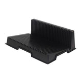 Max Plastic Pieces Shelves Placement Rack for Gundam Accessory Black 27x20.5cm