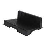 Max Plastic Pieces Shelves Placement Rack for Gundam Accessory Black 27x20.5cm