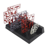 Max Plastic Pieces Shelves Placement Rack for Gundam Accessory Black 28x19cm