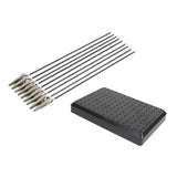 Max Basic Tool Model Painting 10pcs Flat Alligator Clip and Model Stand Holder