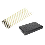 Max Basic Tools Model Painting 20pcs Flat Alligator Clip and Model Stand Tray