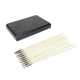 Max Basic Tools Model Painting 20pcs Flat Alligator Clip and Model Stand Tray