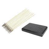 Max Basic Tools Model Painting 20pcs Flat Alligator Clip and Model Stand Tray