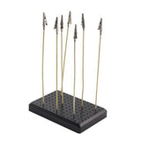 Max Basic Tools Model Painting 20pcs Flat Alligator Clip and Model Stand Tray