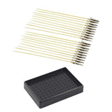 Max Basic Tools Model Painting 20pcs Flat Painting Clamp and Spraying Stand Tray