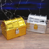 Max Maxb Large Pirate Treasure Chest Toy Antique Theme Party Favors Prop Decor gold