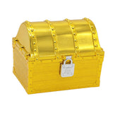 Max Maxb Large Pirate Treasure Chest Toy Antique Theme Party Favors Prop Decor gold
