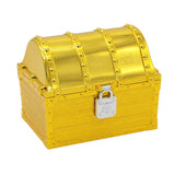 Max Maxb Large Pirate Treasure Chest Toy Antique Theme Party Favors Prop Decor gold