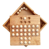 Max Maxb Handmade Wooden Solitaire Game Puzzle Set - 33 x 12mm Art Toy