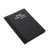 Max Maxb 120 Grids Coins Souvenir Coins Currency Collector PU Album Book  Black
