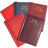 Max Maxb 120 Grids Coins Souvenir Coins Currency Collector PU Album Book  Black