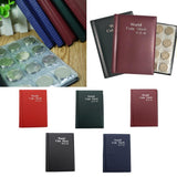 Max Maxb 120 Grids Coins Souvenir Coins Currency Collector PU Album Book  Black