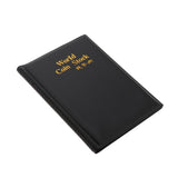 Max Maxb 120 Coins Commemorative Coin Currency Collector PU Album Book  Black
