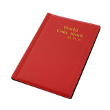 Max Maxb 120 Coins Commemorative Coin Currency Collector PU Album Book  Red