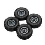 Max Maxb 4 Pieces Rubber Wheel Tire Tyres for WPL JJRC MN Truck RC Car Upgrade Parts