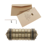 Maxbell Da Vinci Code Lock  Toy Marry Lover Wedding Valentine's Day Romantic Gifts