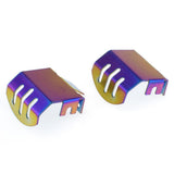 Max Maxb Colorful Steel Chassis Skid Plate Guards Combo for TRAXXAS TRX4 RC Crawler
