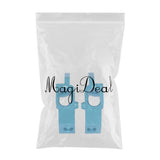 Max Maxb 2Piece Aolly Front Hub Carrier 102010 02015 for 1/10 HSP 94123 RC Car Blue
