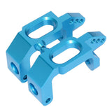 Max Maxb 2Piece Aolly Front Hub Carrier 102010 02015 for 1/10 HSP 94123 RC Car Blue