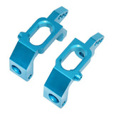 Max Maxb 2Piece Aolly Front Hub Carrier 102010 02015 for 1/10 HSP 94123 RC Car Blue