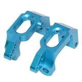 Max Maxb 2Piece Aolly Front Hub Carrier 102010 02015 for 1/10 HSP 94123 RC Car Blue