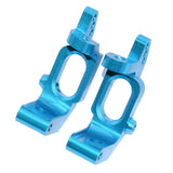 Max Maxb 2Piece Aolly Front Hub Carrier 102010 02015 for 1/10 HSP 94123 RC Car Blue