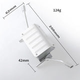 Max Maxb 1/10 RC Car Roof Rack Oil Tank & Exhaust Tail Ornament Decor Accessories