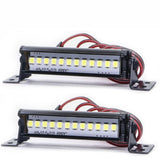 Max Maxb 1pc 55mm RC Crawler LED Light Bar LEDs 1:10 for TRX4 90046 90048 SCX10