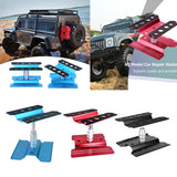 Max Maxb RC Car Repair Station Maintenance Stand for 1/10 1/8 1/16 RC Vehicles Red