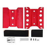 Max Maxb RC Car Repair Station Maintenance Stand for 1/10 1/8 1/16 RC Vehicles Red