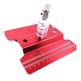 Max Maxb RC Car Repair Station Maintenance Stand for 1/10 1/8 1/16 RC Vehicles Red