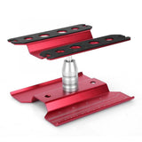 Max Maxb RC Car Repair Station Maintenance Stand for 1/10 1/8 1/16 RC Vehicles Red