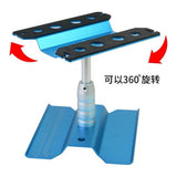 Max Maxb RC Car Repair Station Maintenance Stand for 1/10 1/8 1/16 RC Vehicles Blue