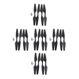 Max Maxb 20pcs Plastic Blade Propeller Props for MJX Bugs 4W B4W EX3 D88 RC Drone
