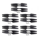 Max Maxb 20pcs Plastic Blade Propeller Props for MJX Bugs 4W B4W EX3 D88 RC Drone