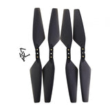 Max Maxb 20pcs Plastic Blade Propeller Props for MJX Bugs 4W B4W EX3 D88 RC Drone