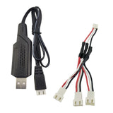 Maxbell Quadcopter USB Charger Cable +1 to 3 Charger Cable Set