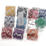 Maxbell 100pcs Poker Chips Casino Supply Board Games Chips Set