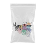Maxbell 100pcs Poker Chips Casino Supply Board Games Chips Set