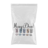 Maxbell 100pcs Chips Wheat Striped Poker Chips Casino Token 1 5 10 50 100