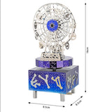 Max Maxb Creative DIY Metal 3D Assembling Puzzle Music Box Kits Toy Constellation